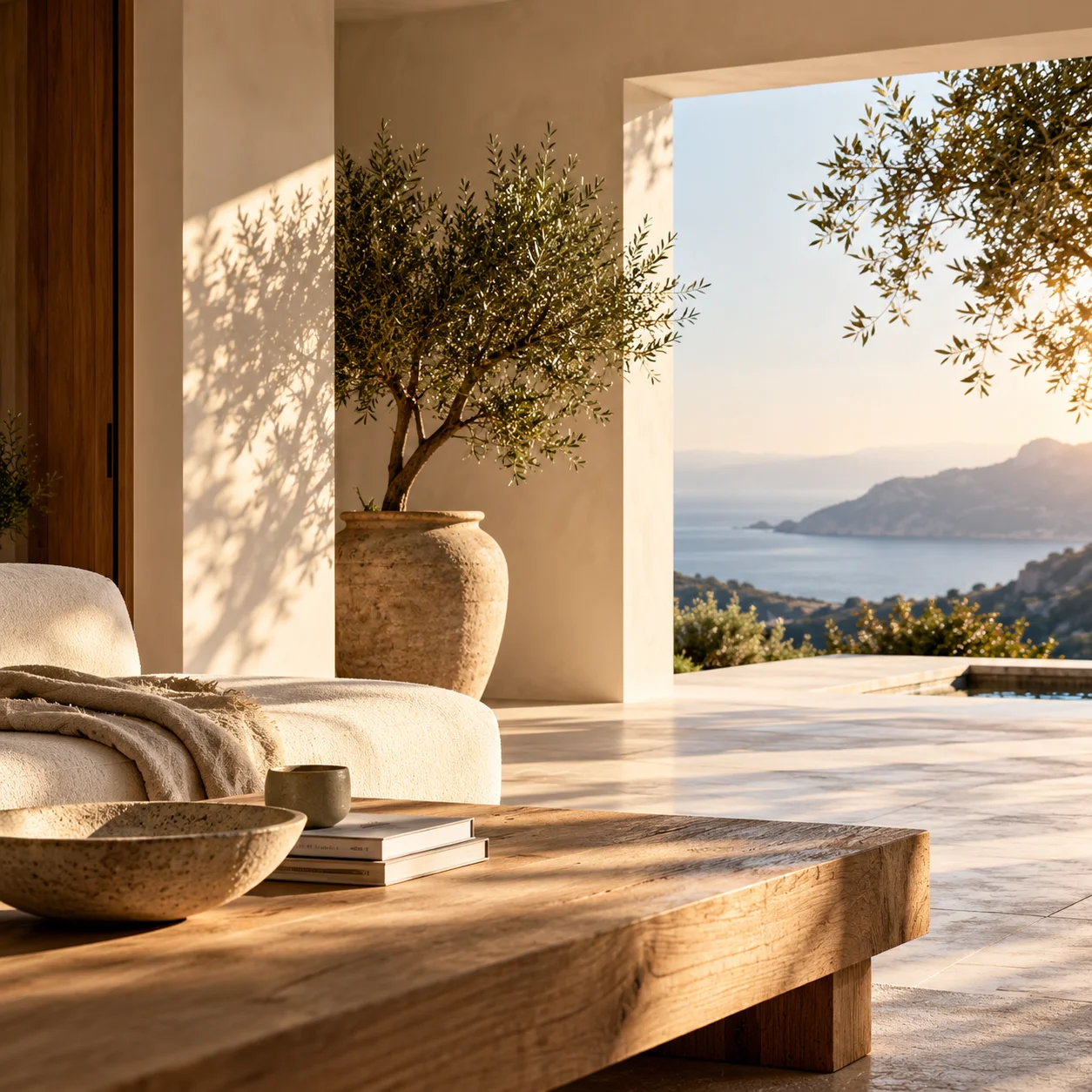 Warm everyday lifestyle moment with natural textures